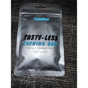 Clooudie California Taste Less Chewing Gum Spearmint 30 Pieces Sugar Free